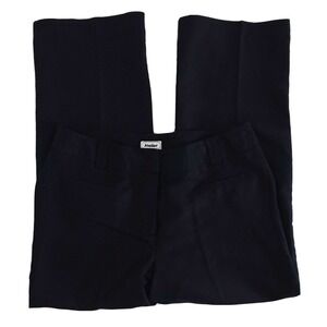 Atelier | Low Rise Dress Pants Womens Size 12 Black Straight Wide Leg
